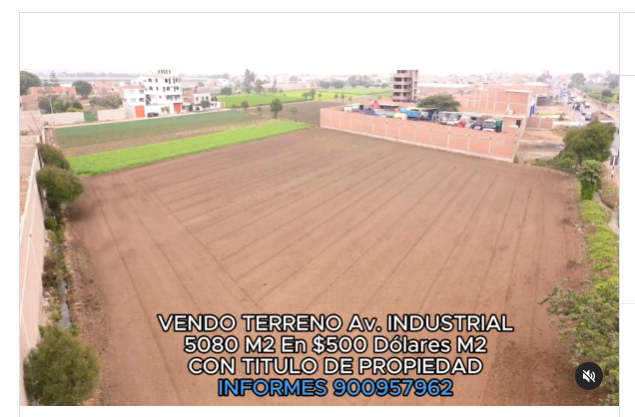 ATENCIÓN INVERSIONISTAS Terreno en Venta Av. Via de Evitamiento